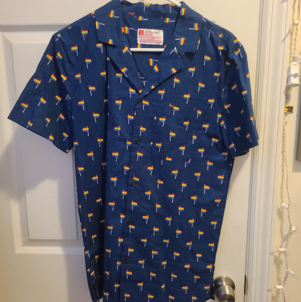Blue pride shirt